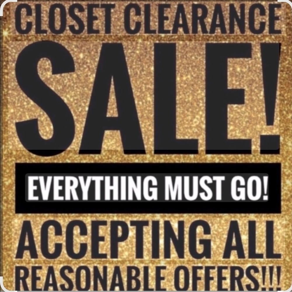 50% Off Or More Closet Closing Sale